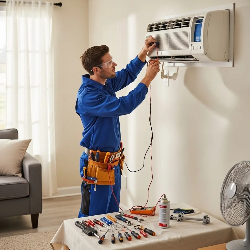 Selendi Vaillant Vaillant klima gaz dolumu ve bakım – Enerji verimliliği artırıldı. - Teknik servis örneği